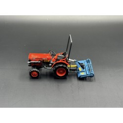 Herse rotative pour tracteur de petite puissance