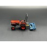 Herse rotative pour tracteur de petite puissance