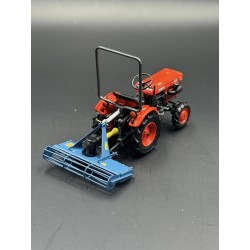 Herse rotative pour tracteur de petite puissance